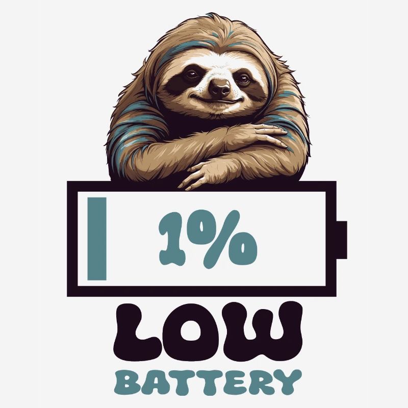 Sloth Empty Battery