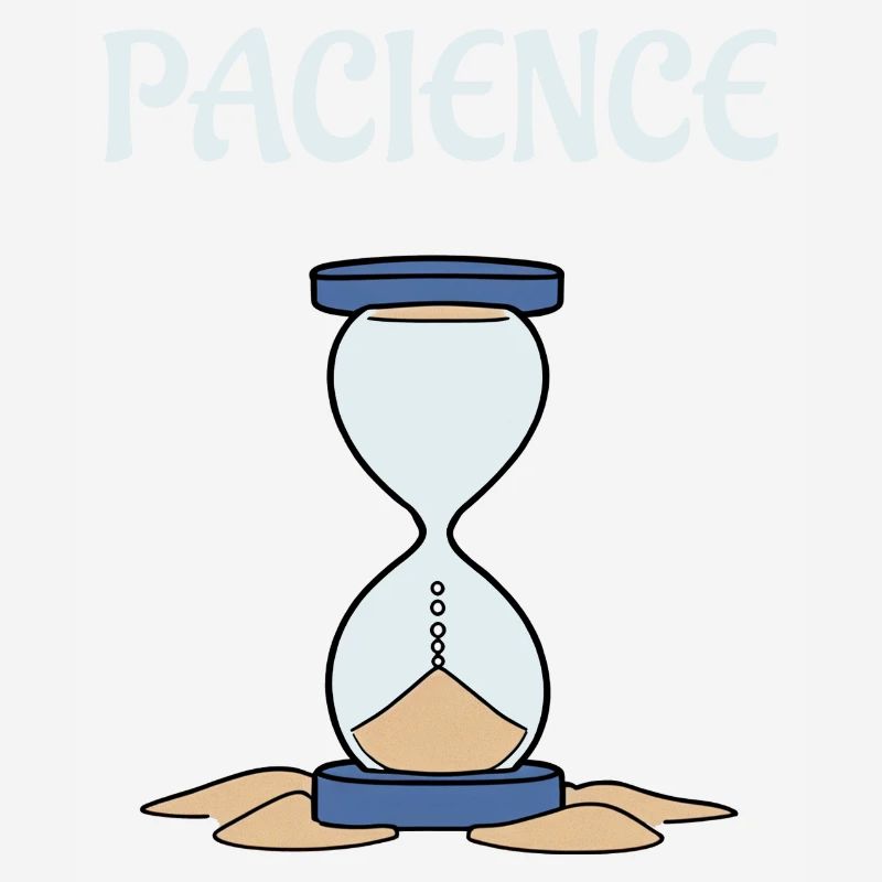 Sablier pacience