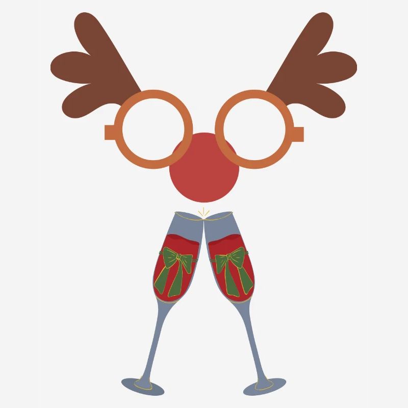 Weihnachtsdesign-Geschenkidee-Feier