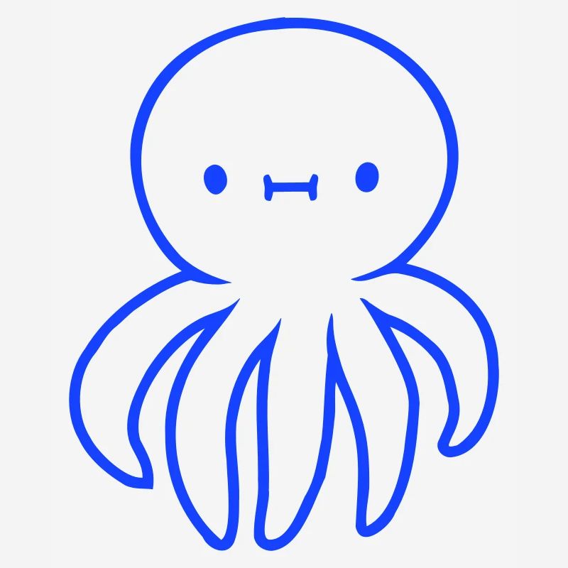 Octopus Octopus Octopus Squid Cute Giant Squid Funny
