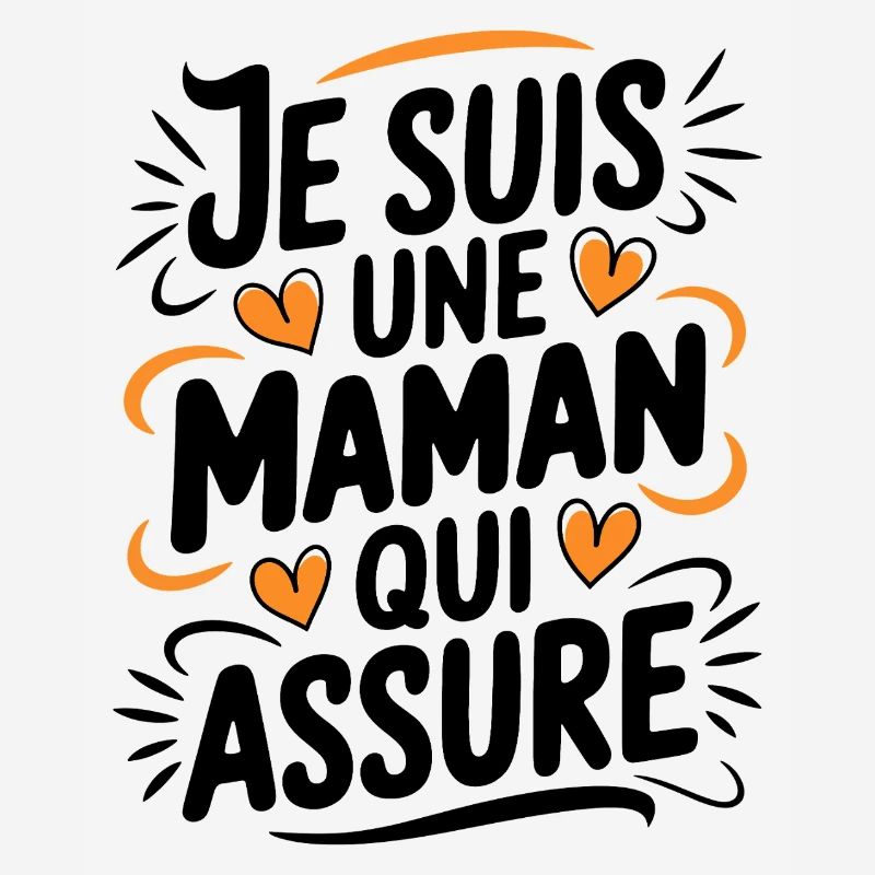 Ich bin eine Mutter, die versichert