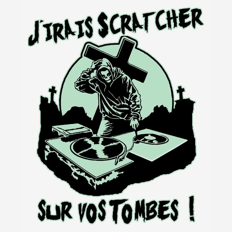 ICH WERDE AUF EURE GRÄBER KRATZEN!