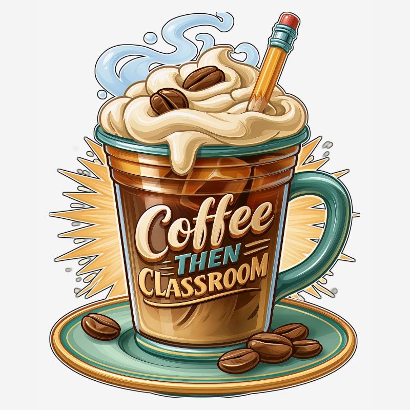 Kaffee und dann Klassenzimmer