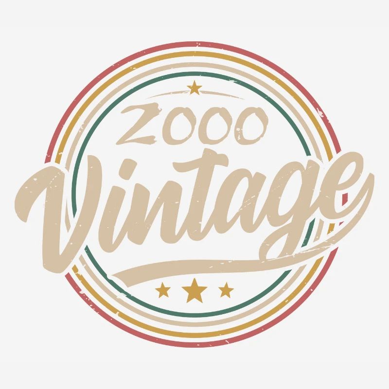 2000 Vintage 2000 Birthday Gift - Retro Style 2000