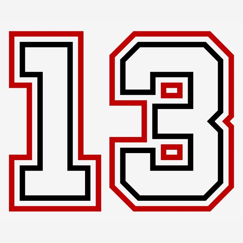 13 Numéro de numéro