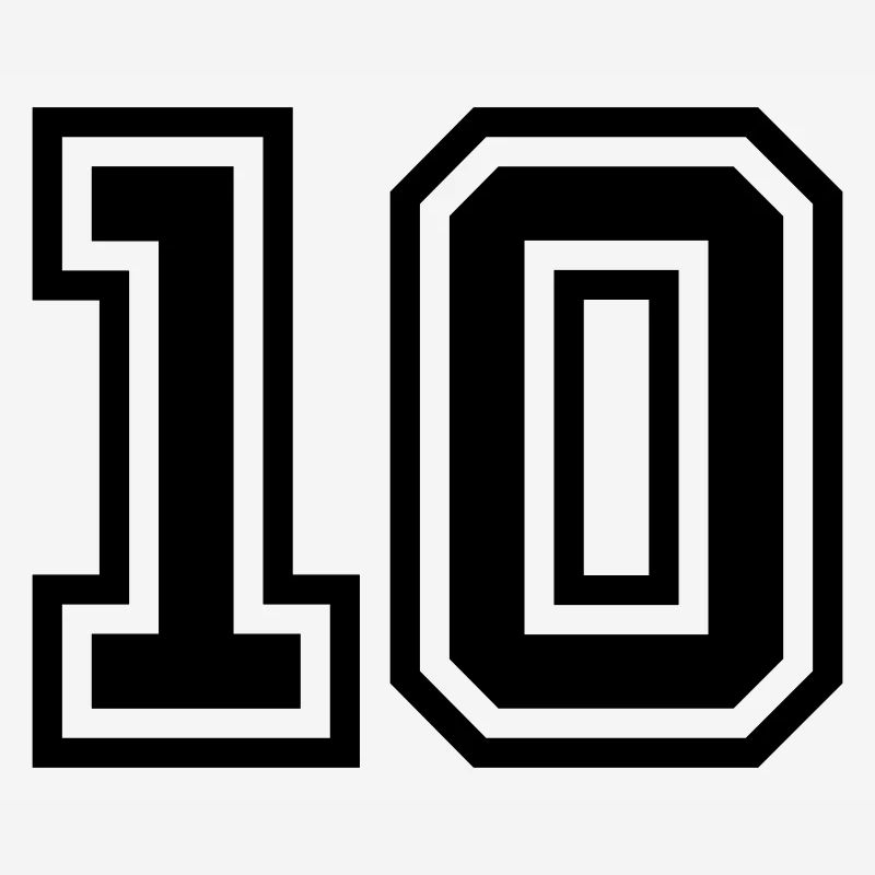 Symbole de 10 chiffres