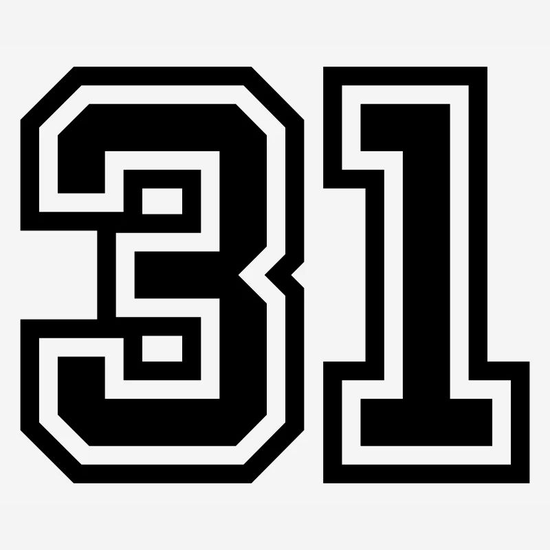 Symbole numérique 31