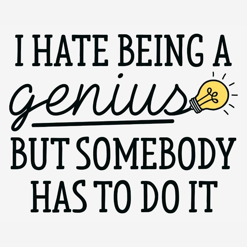 I Hate Being A Genius