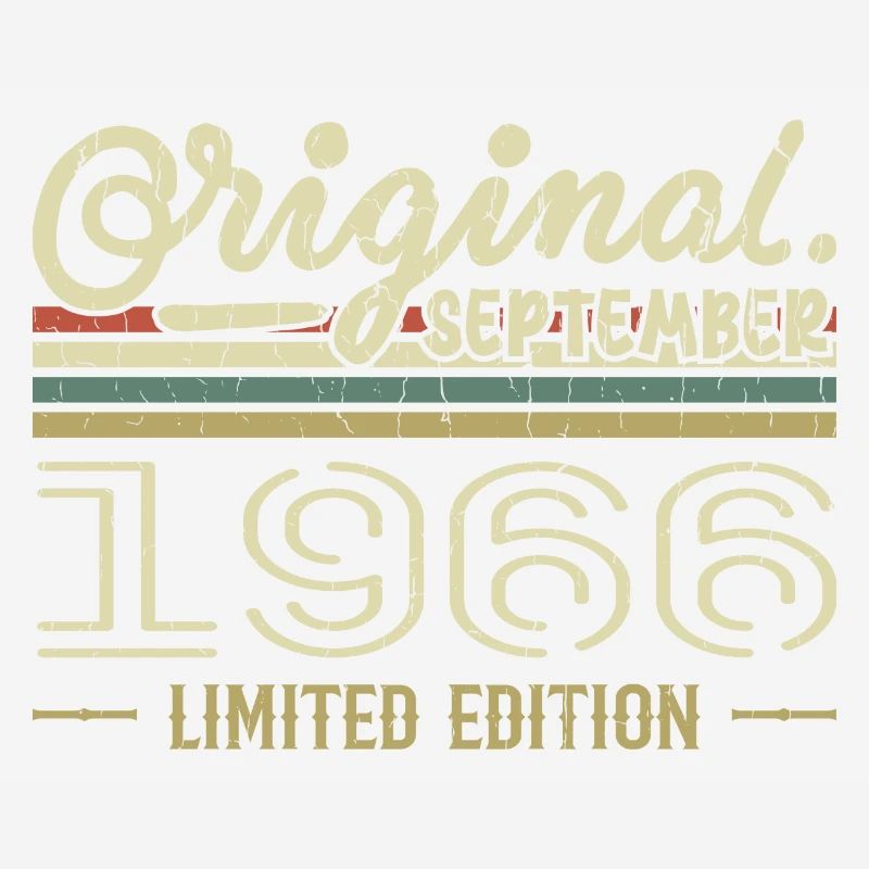 September 1966 Birthday Gift September 1966