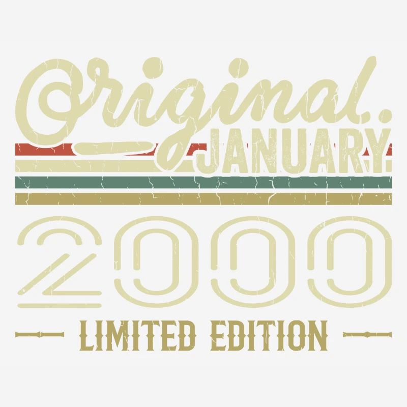 Januar 2000 Geburtstag Januar 2000 Geschenk 2000