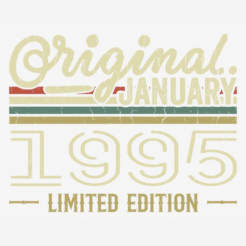 Januar 1995 Geburtstag Januar 1995 Geschenk 1995