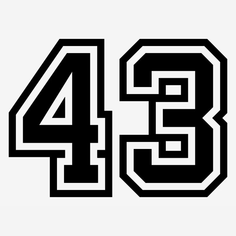 43 Symbole numérique