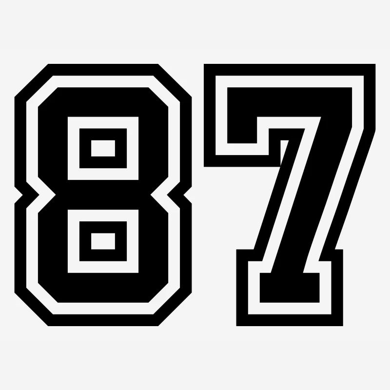 Symbole numérique 87