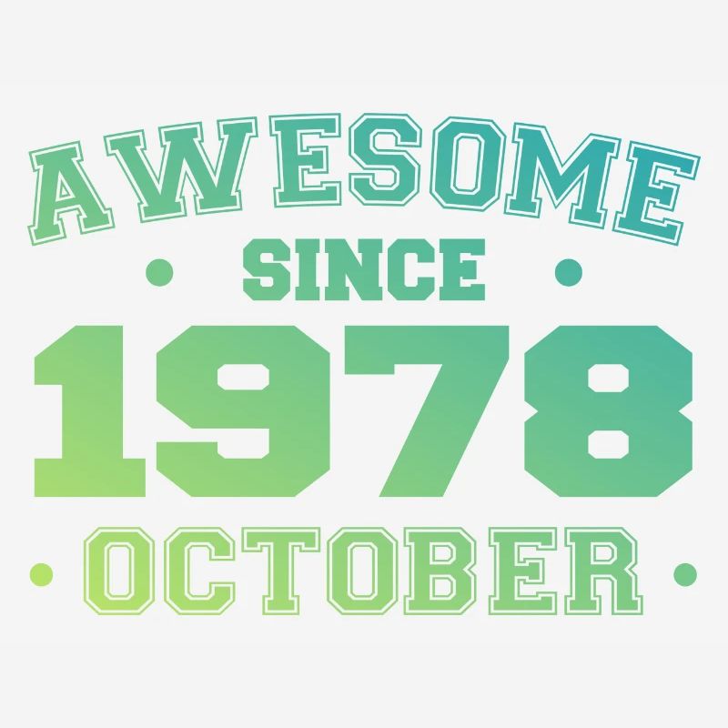 October 1978 - October 1978 Birthday Gift
