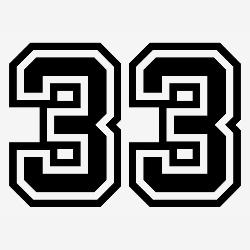 33 Symbole numérique