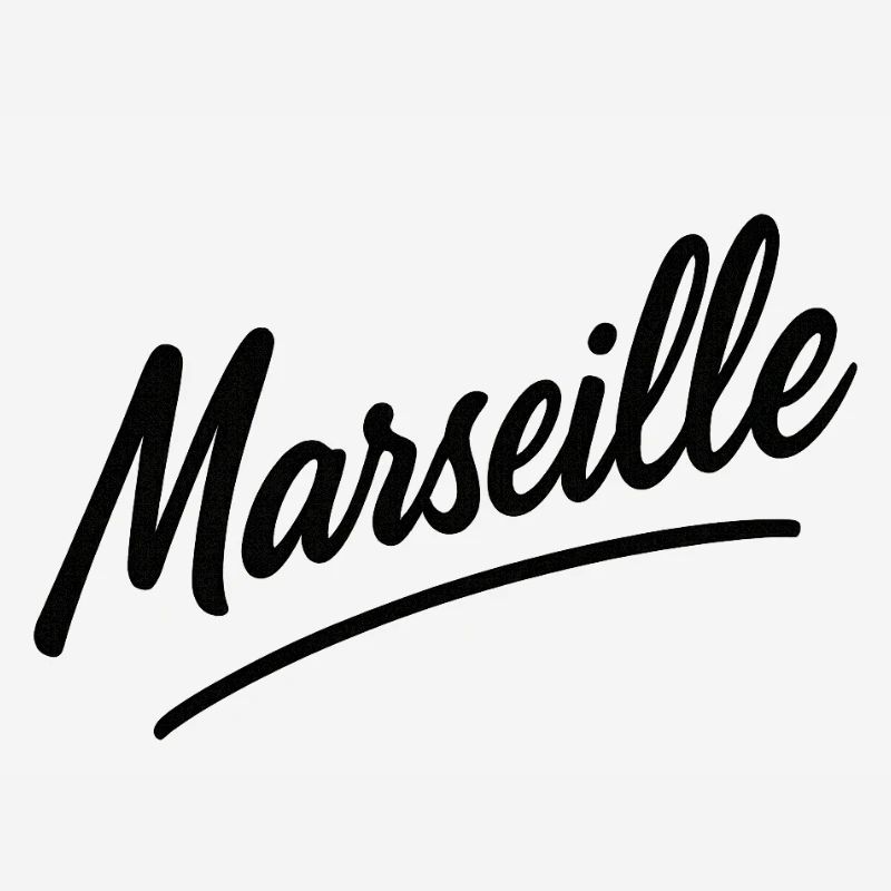 Marseille Script Schwung