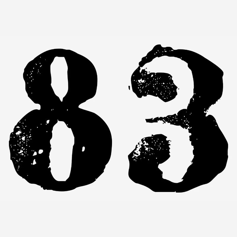Maillot à 83 numéros