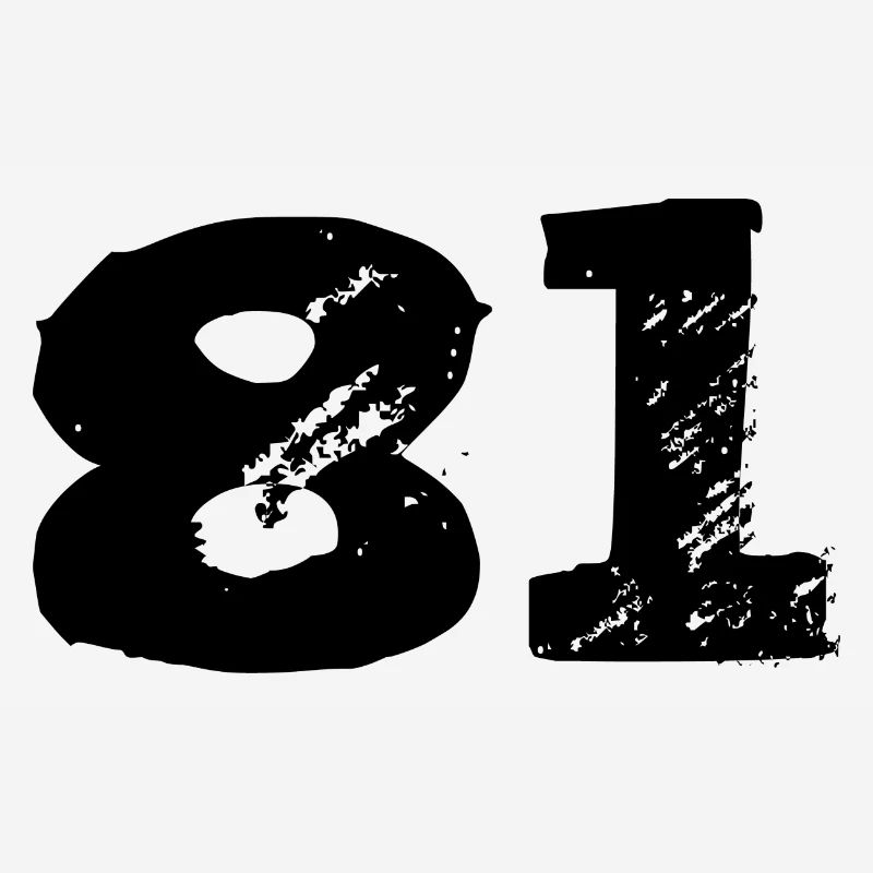 81 Numéro maillot