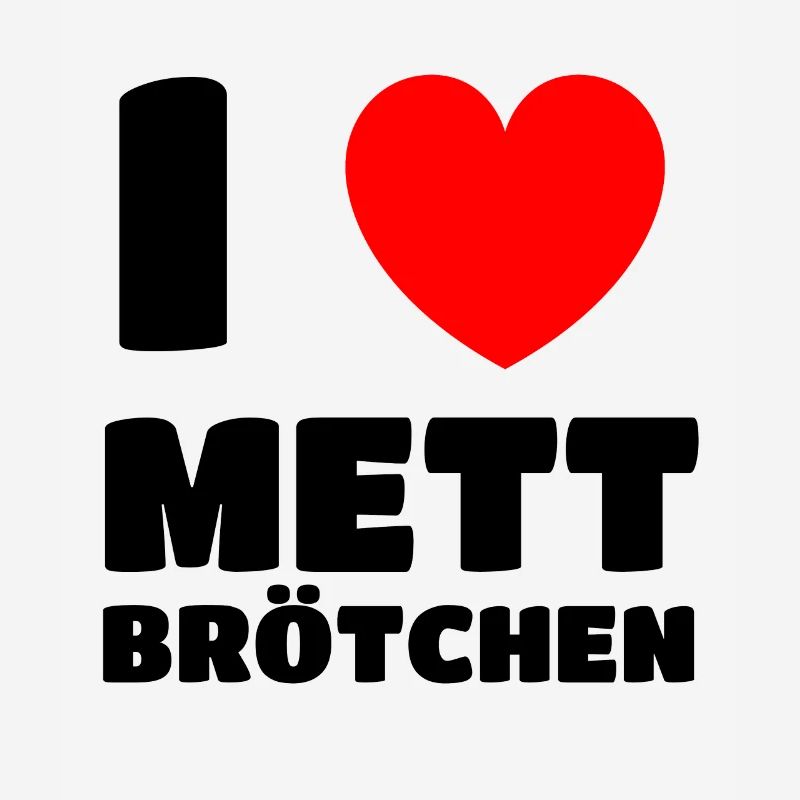 Ich liebe Mett Mettigel Hackfleisch Geschenk