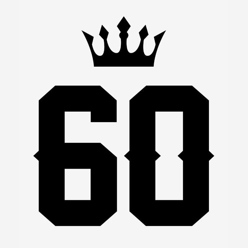 60 couronnes nombre