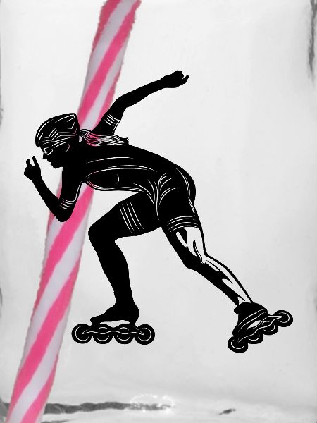 Inline Skates Silhoette