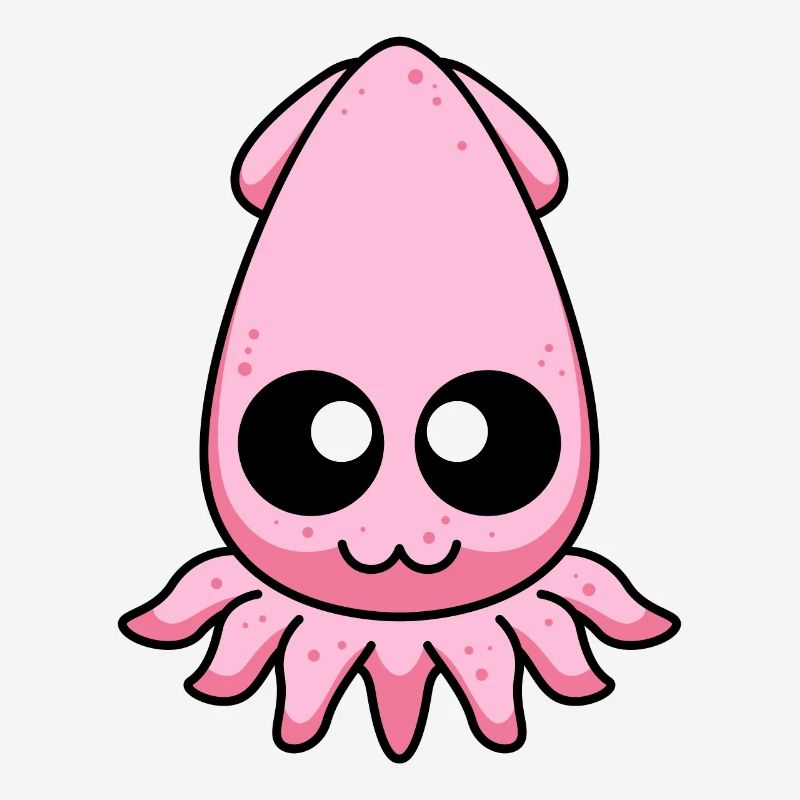 Squid Comic Animal