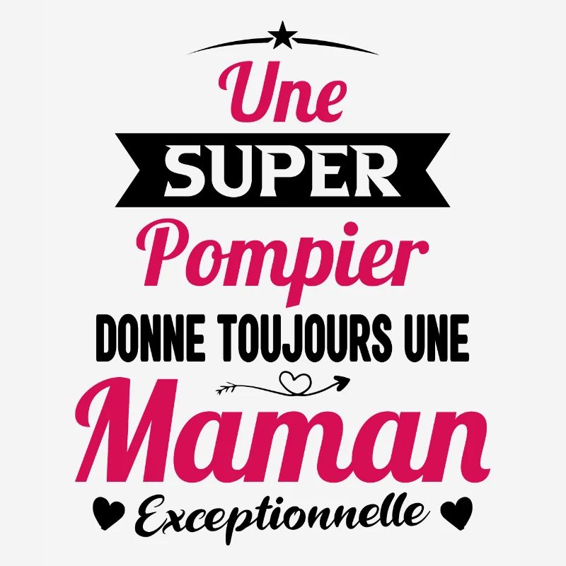 Super pompier maman sapeur pompier future mère