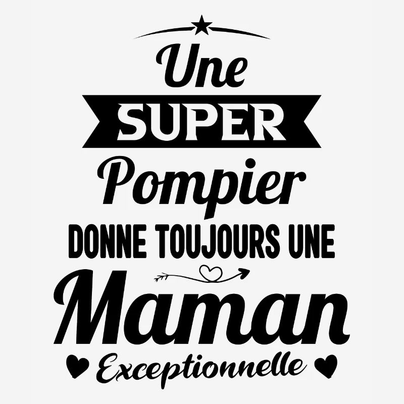 Super pompier maman sapeur pompier future mère