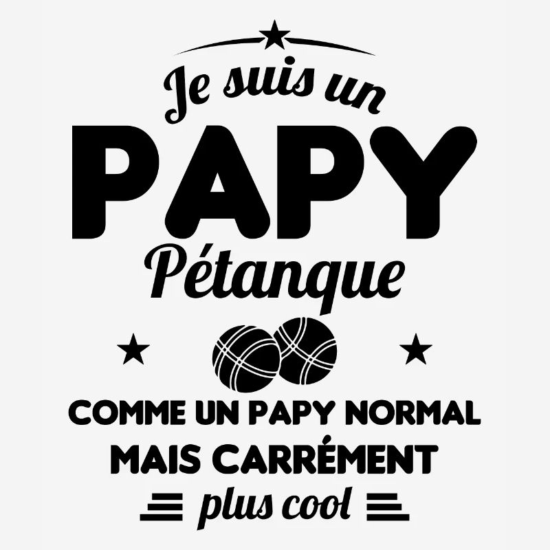 Un Papy Pétanque Comme Un Papy Normal