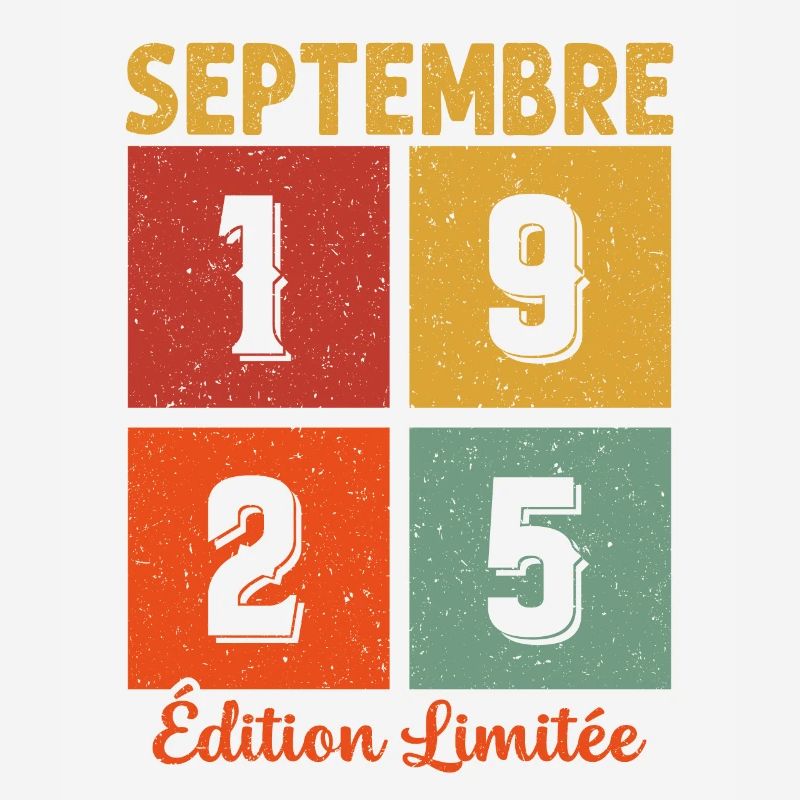 Septembre 1925 Original Idée Cadeau Anniversaire