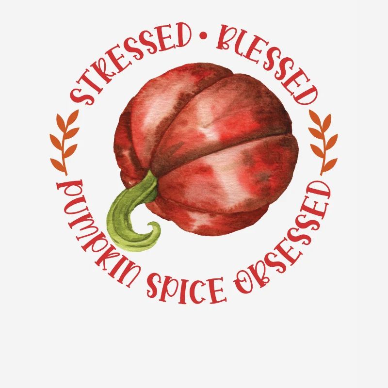 Stressed Blessed Pumpkin Spice Obsessed