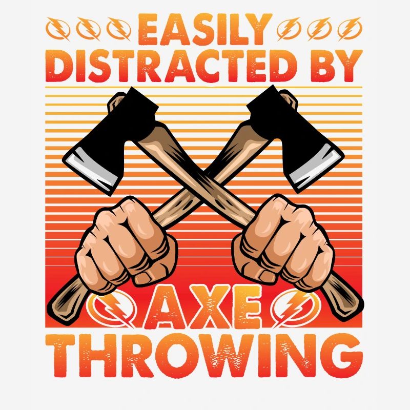 Easily Distracted by Axe Throwing