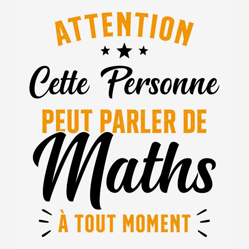 Prof de Maths Mathématique Cadeau Mathématicien