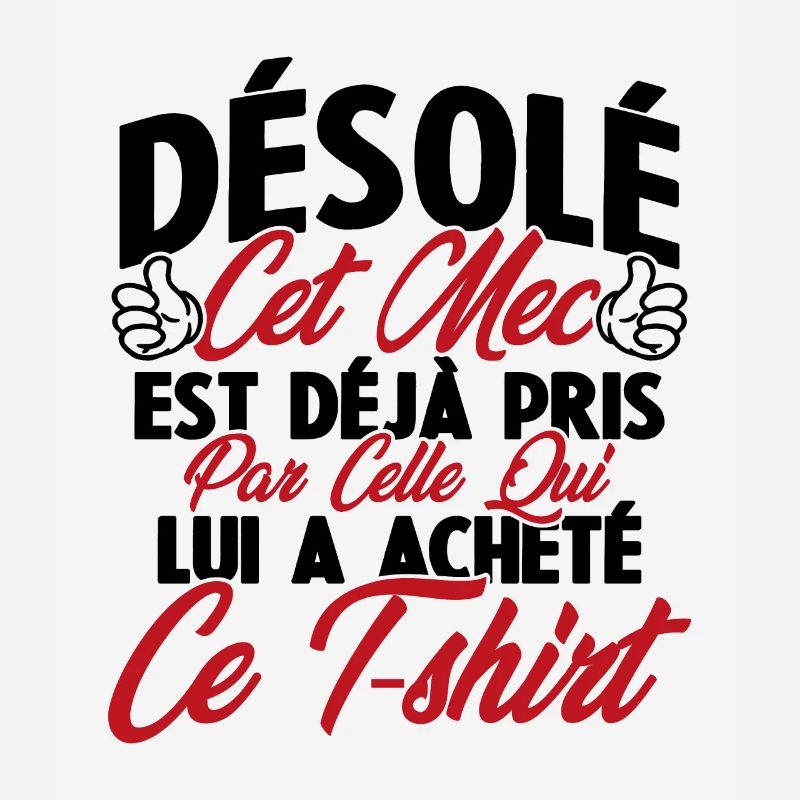Désolé cet mec est déjà pris par