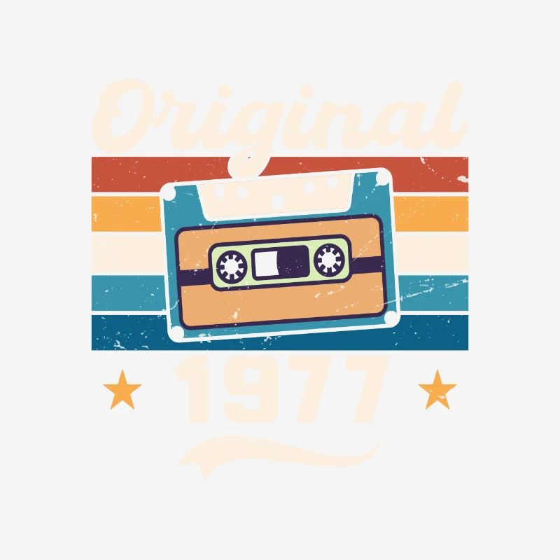 Born Gift Original 1977 Gift Idea 1977