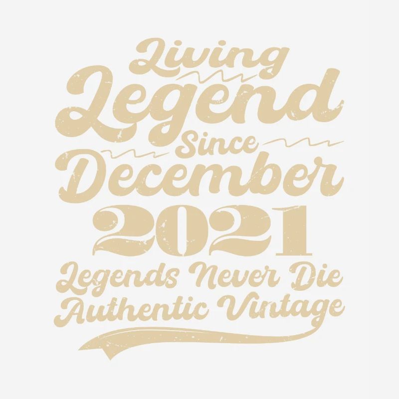 Once upon a time there was a legend. December 2021 Birth