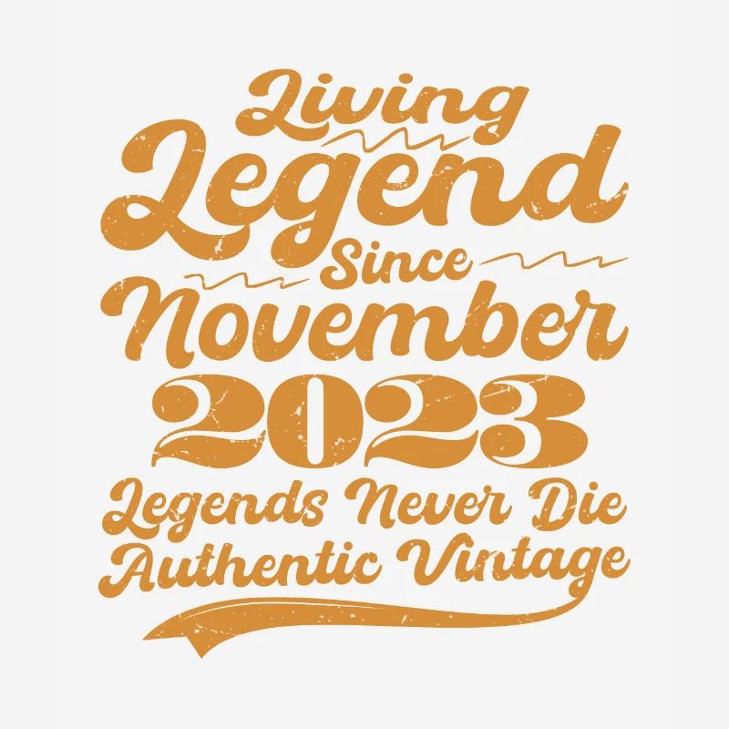Once upon a time there was a legend. November 2023 Birth