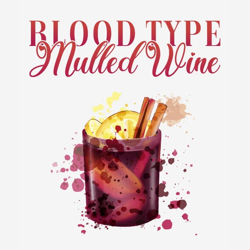 Blood type mulled wine bartender