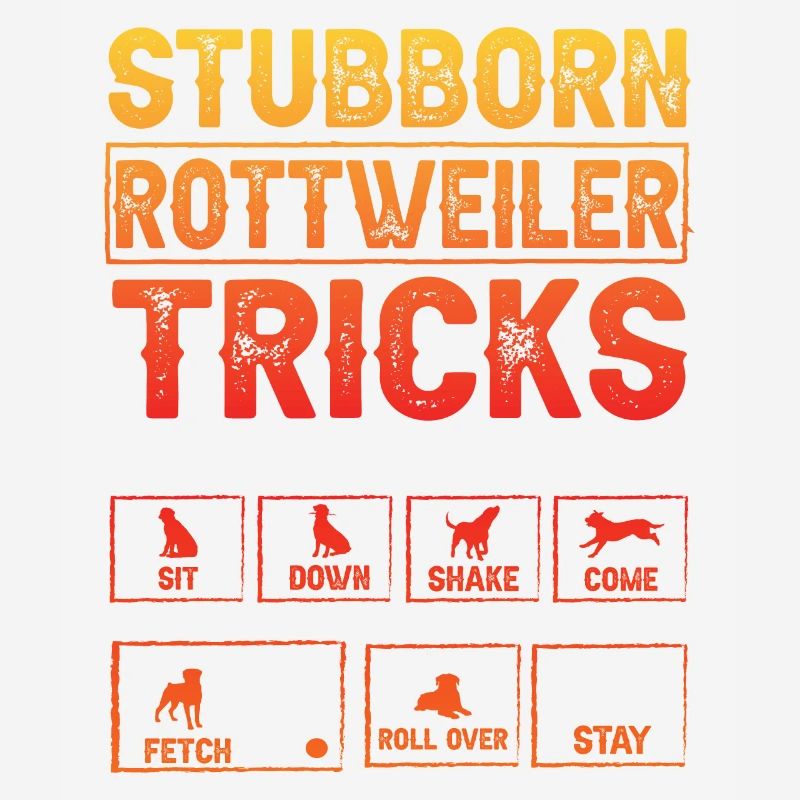 Stubborn Rottweiler Tricks