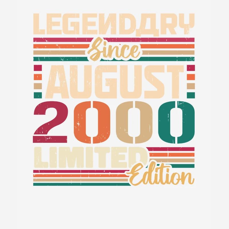 2000 August Geburtstag Legende August 2000