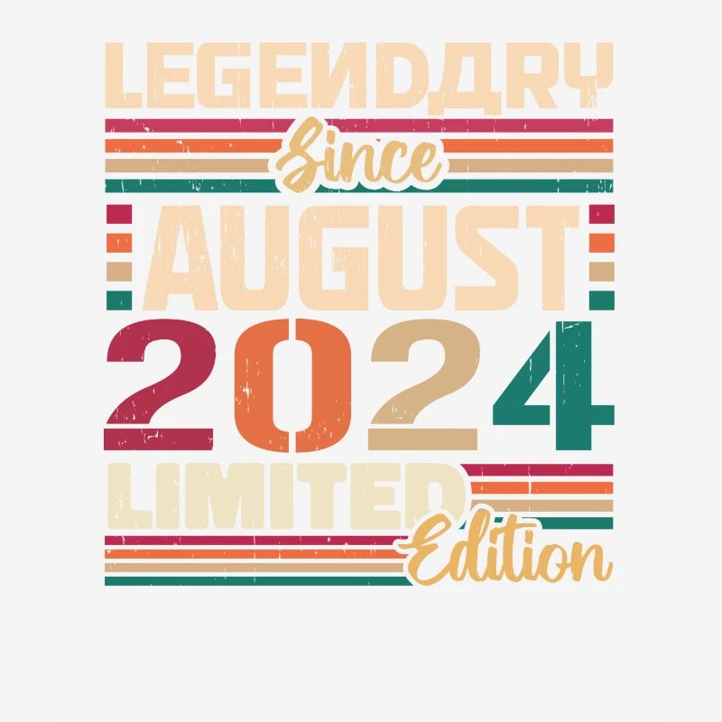 2024 August Geburtstag Legende August 2024