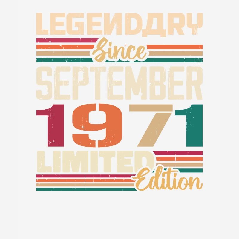 September 1971 Jubiläum 1971 September Geschenk