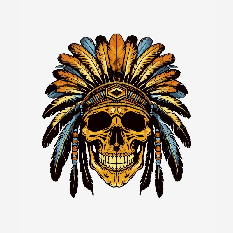 Chief Skull Apache Indian
