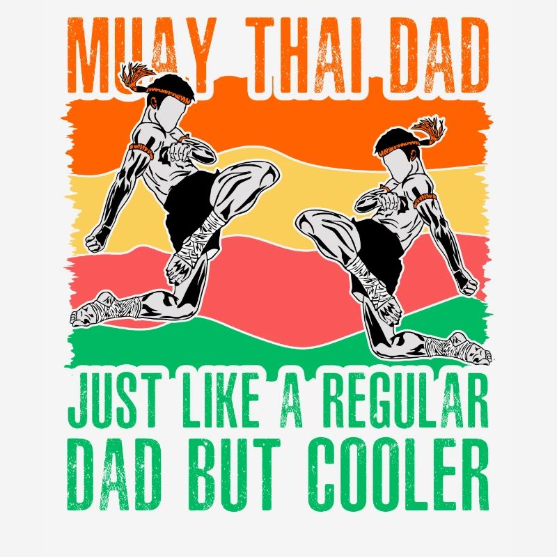 Papa Muay Thai comme un papa normal mais plus cool