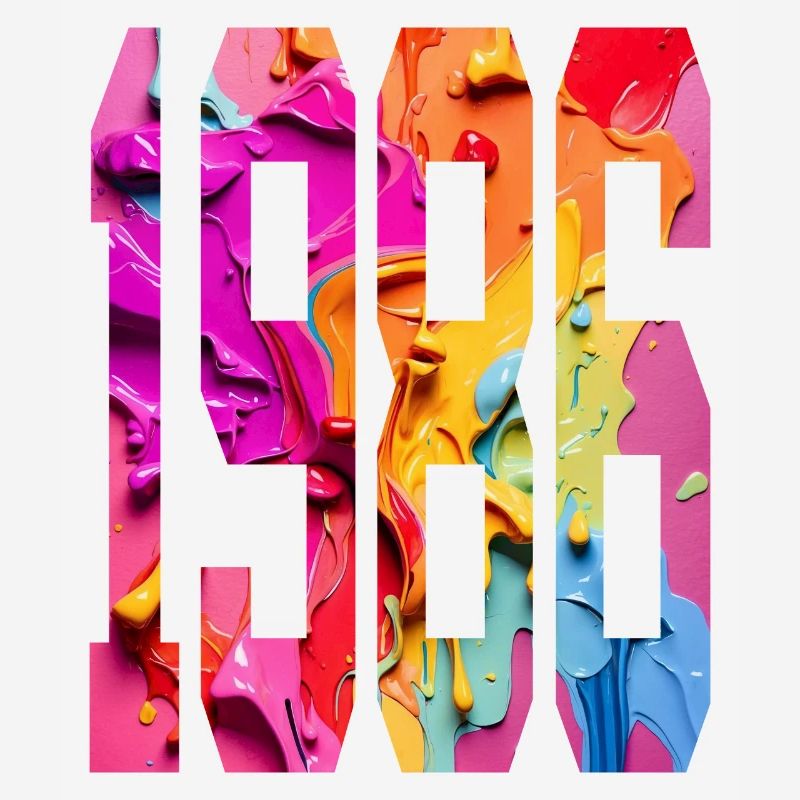 BUNT 40. GEBURTSTAG 1986