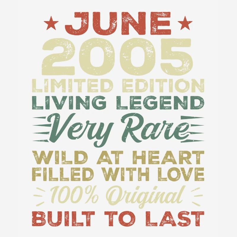 Juni 2005 Geburtstag Juni 2005 Geschenk Juni 2005