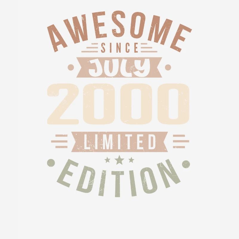 Juli 2000 Geburtstag Juli 2000 Geburtstagsgeschenk