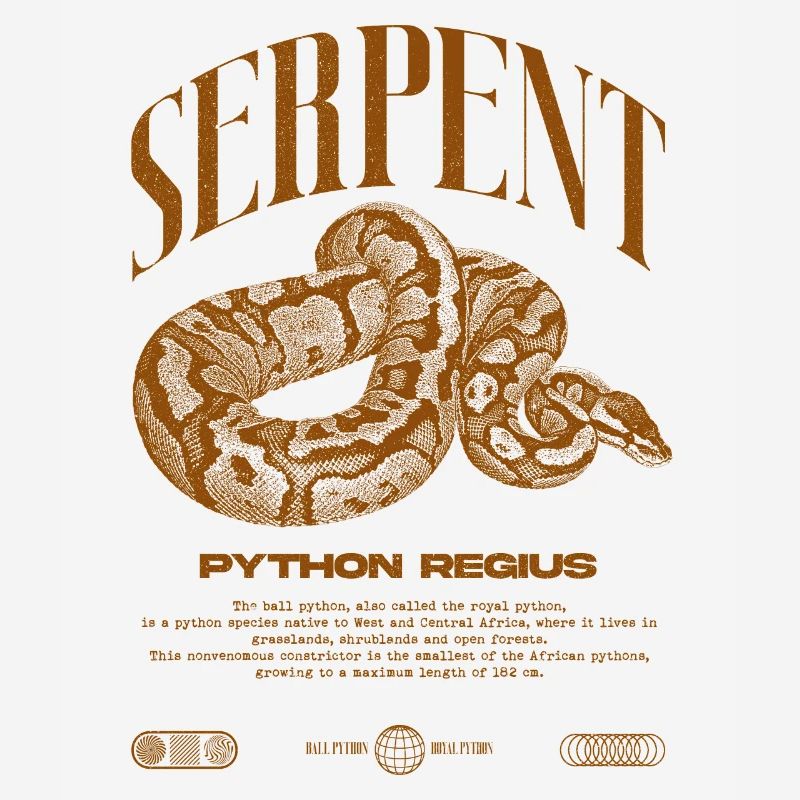 Ball Python Modern Reptile Keeper Streetwear