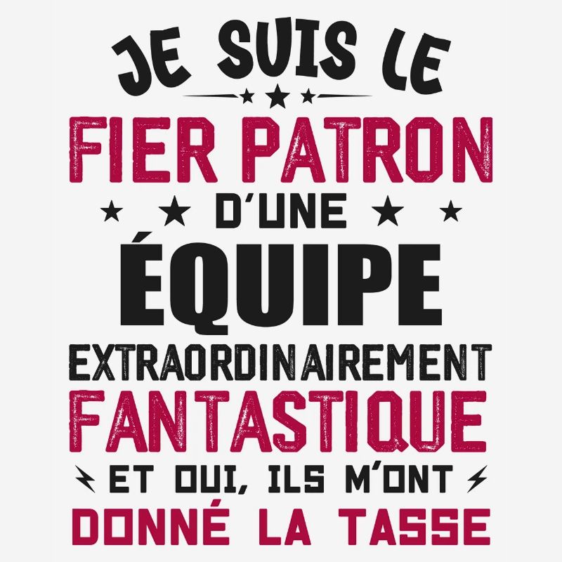 Ich bin stolzer Chef eines Teams