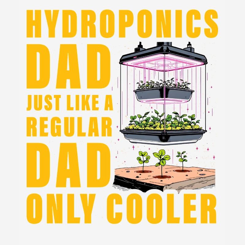 Hydroponics Dad just like a regular Dad only cool